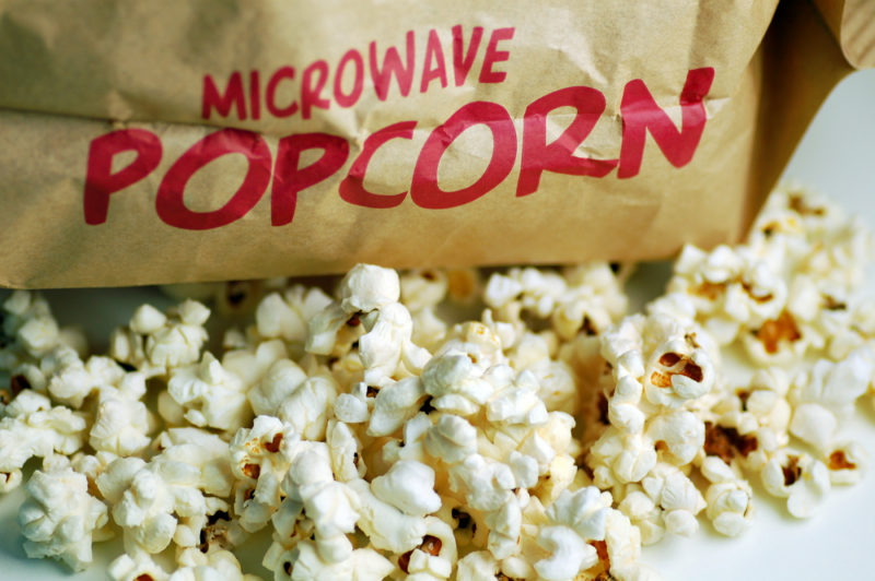 microwave popcorn