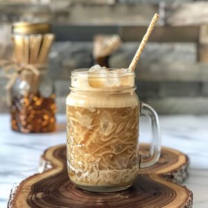 iced mushroom mocha